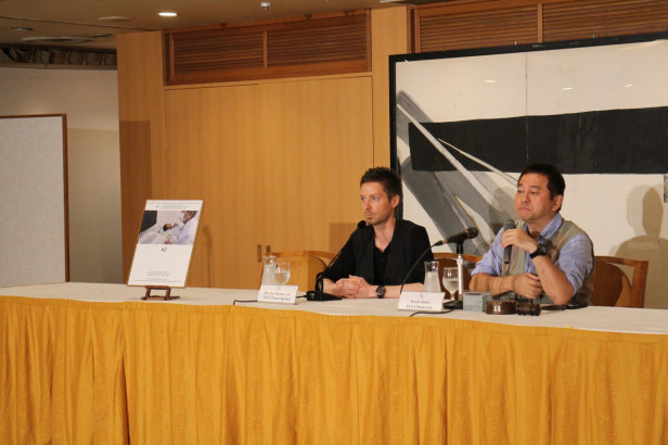'A2' preview screening and press conference held at the Foreign Correspondents' Club of Japan