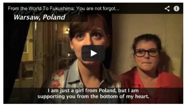 Video Messages for Fukushima on Children's Day