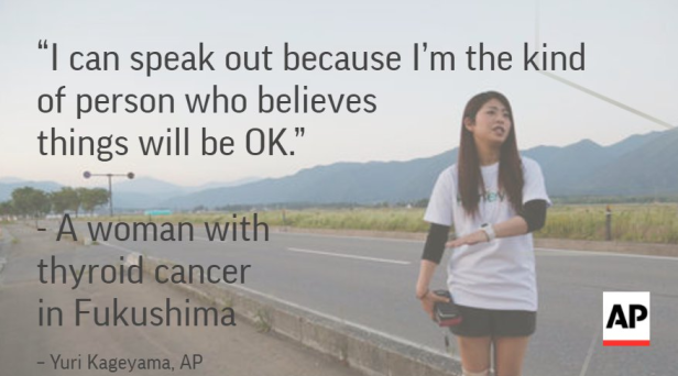 AP publishes article about young thyroid cancer patient in Fukushima