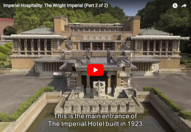 Part 2 of doc on FLW Imperial Hotel published