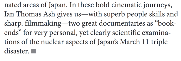 “Sharp” and “Riveting”: review of Ian’s disaster films